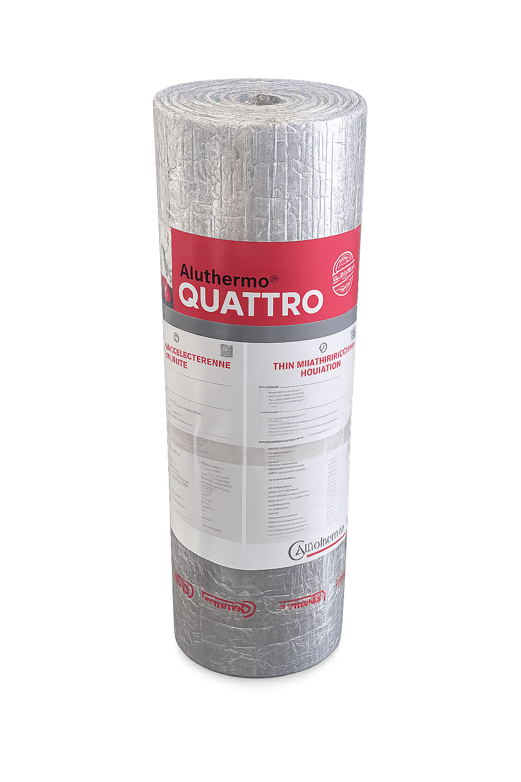 Aluthermo Quattro refleksiv isolering 12 m² rulle