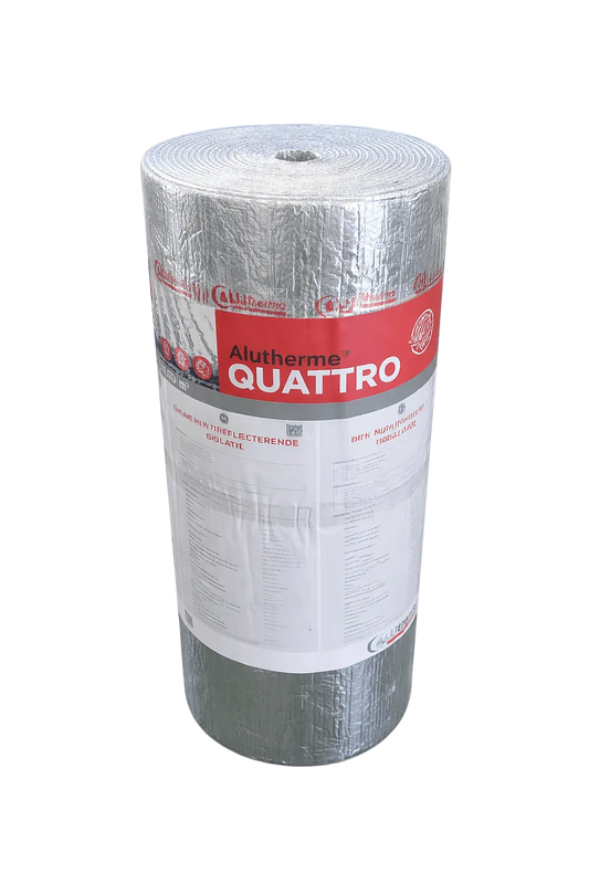 Aluthermo Quattro refleksiv isolering 24 m² rulle
